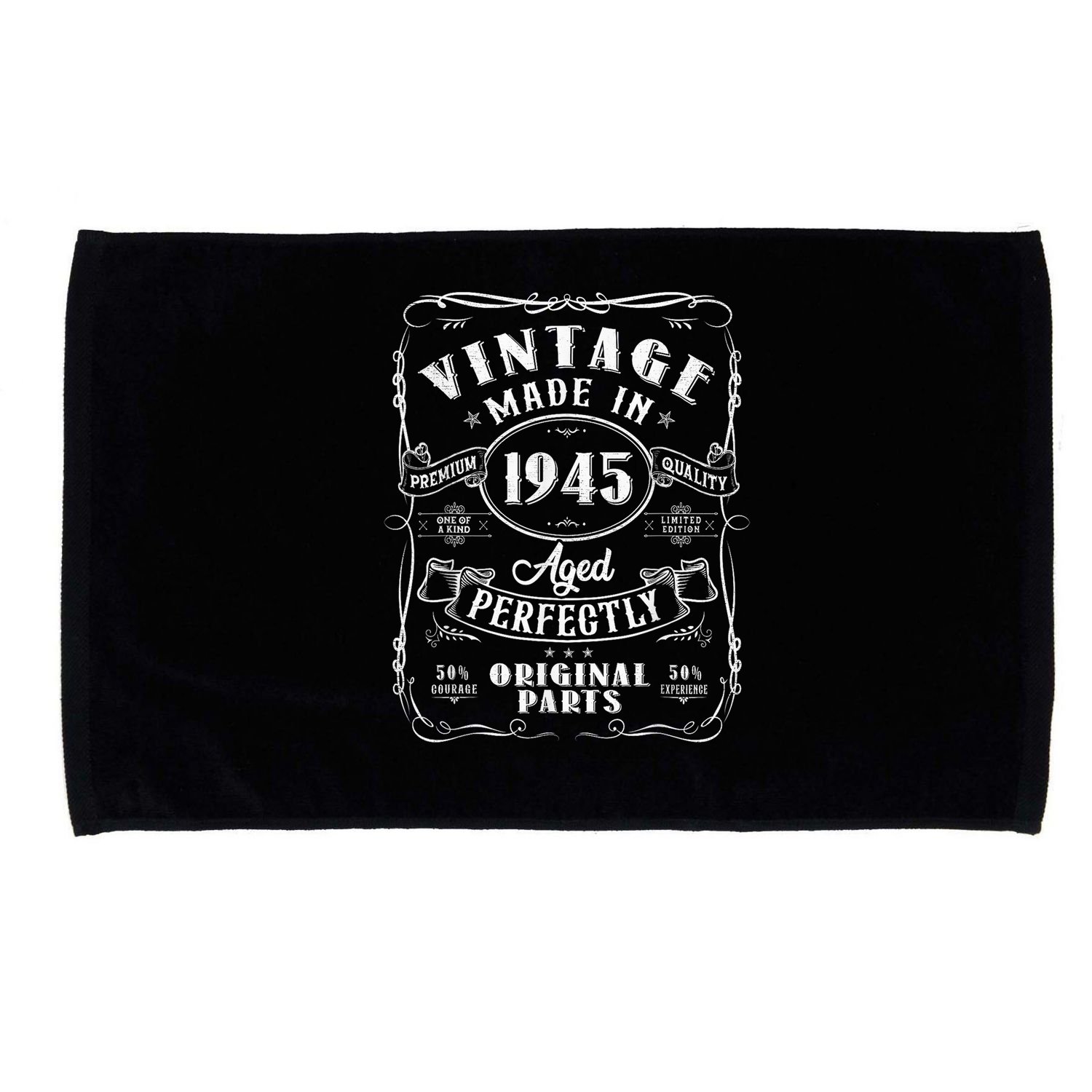 Vintage 80th Birthday Decorations 1945 80 Birthday Microfiber Hand Towel