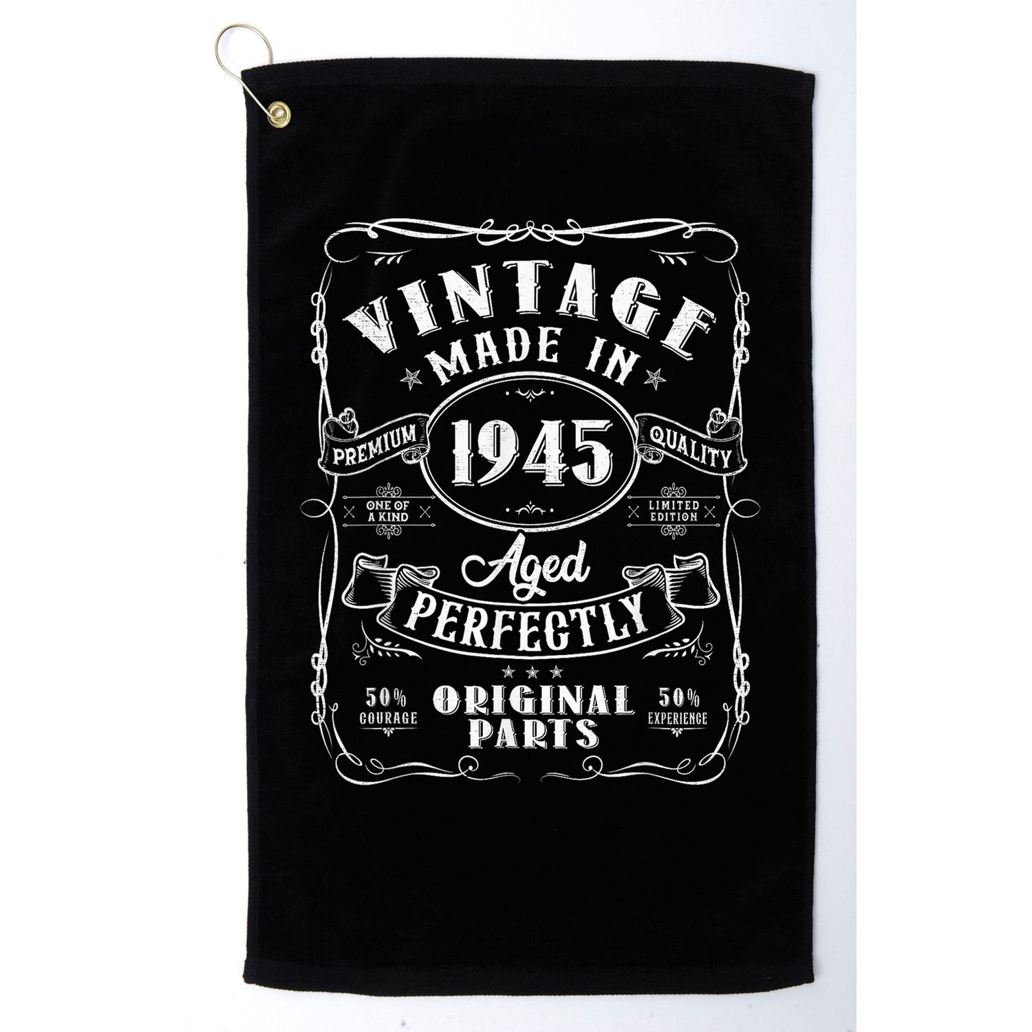 Vintage 80th Birthday Decorations 1945 80 Birthday Golf Towel