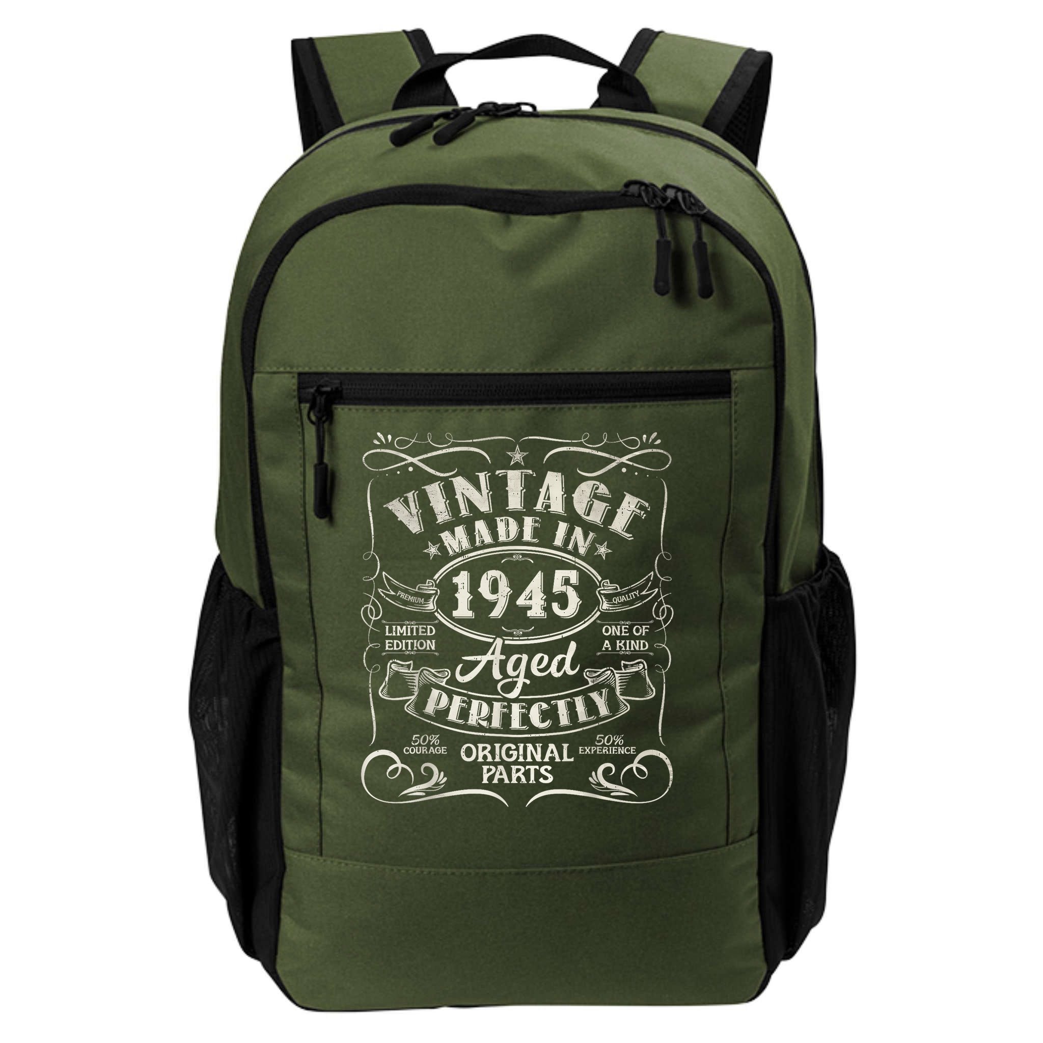 Vintage 80th Birthday Decorations 1945 80 Birthday Backpack