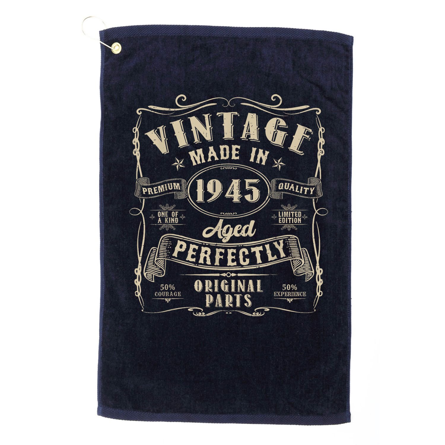 Vintage 80th Birthday Decorations 1945 80 Birthday Golf Towel