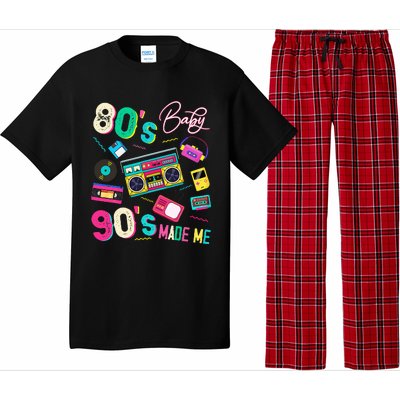 Vintage 80S Baby 90S Made Me Retro 1980s Nostalgia 1990s Pajama Set