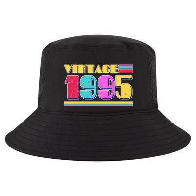 Vintage 80s Colors 1995 30th Birthday Cool Comfort Performance Bucket Hat