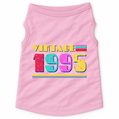 Vintage 80s Colors 1995 30th Birthday Doggie Tank