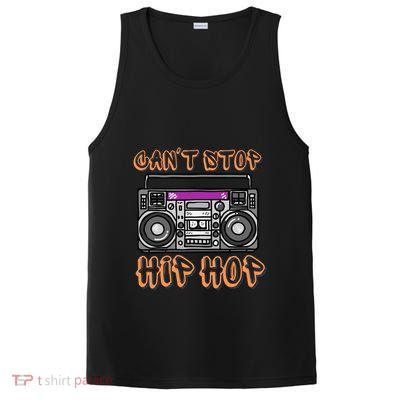 Vintage 80S CanT Stop Hip Hop Boombox PosiCharge Competitor Tank