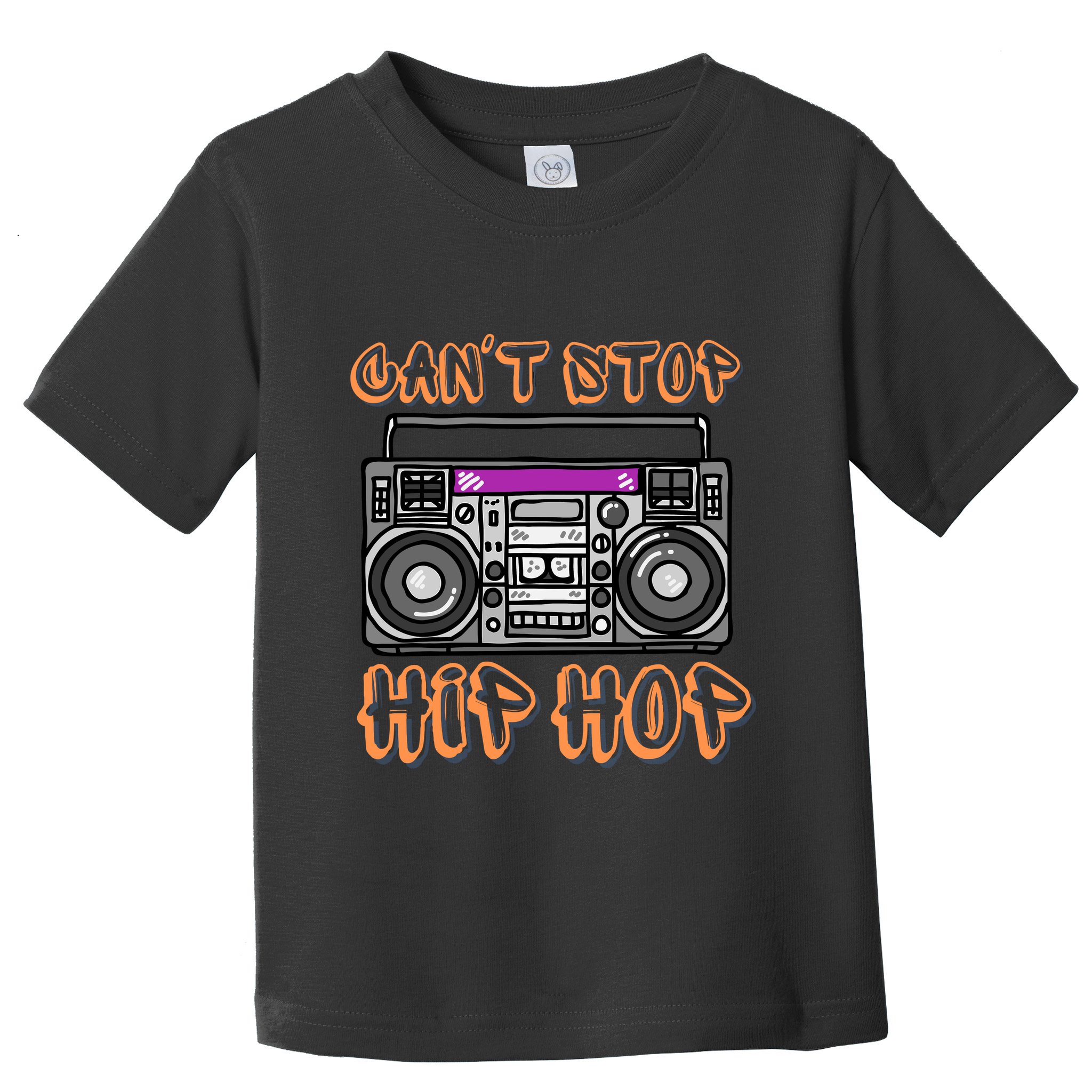 Vintage 80S CanT Stop Hip Hop Boombox Toddler T-Shirt