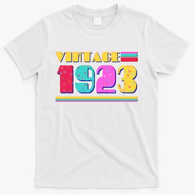 Vintage 80's Colors 1923 100th Birthday T-Shirt