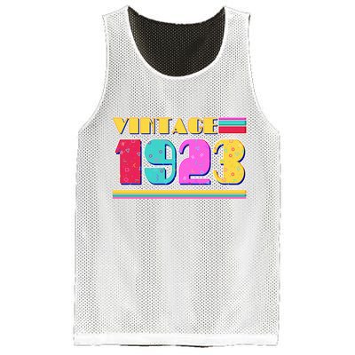 Vintage 80's Colors 1923 100th Birthday Mesh Reversible Basketball Jersey Tank