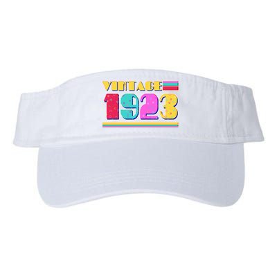Vintage 80's Colors 1923 100th Birthday Visor