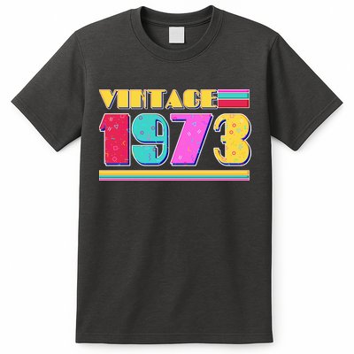 Vintage 80's Colors 1973 50th Birthday T-Shirt