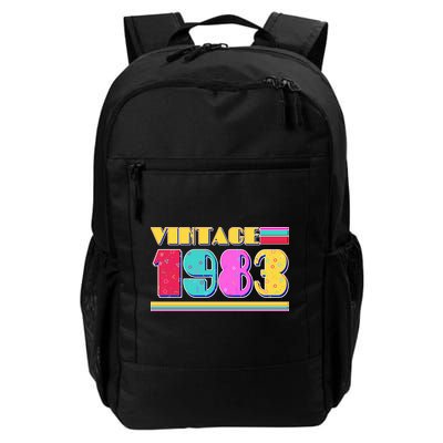 Vintage 80's Colors 1983 40th Birthday Backpack