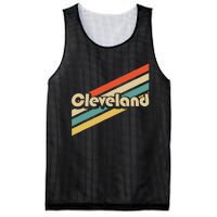 Vintage 80s Cleveland Ohio Mesh Reversible Basketball Jersey Tank