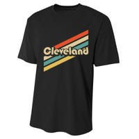 Vintage 80s Cleveland Ohio Performance Sprint T-Shirt