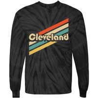 Vintage 80s Cleveland Ohio Tie-Dye Long Sleeve Shirt