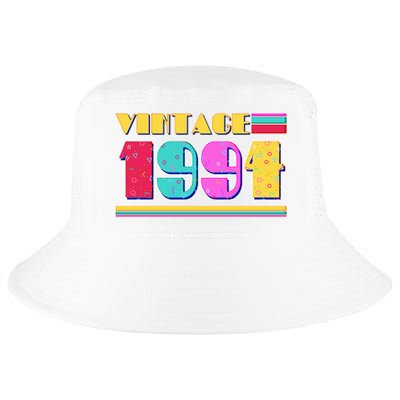 Vintage 80s Colors 1994 30th Birthday Cool Comfort Performance Bucket Hat