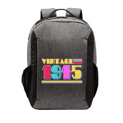 Vintage 80s Colors 1945 80th Birthday Vector Backpack