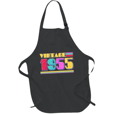 Vintage 80s Colors 1955 70th Birthday Apron