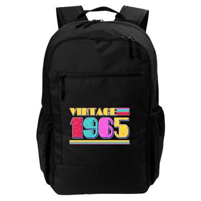 Vintage 80s Colors 1965 60th Birthday Backpack