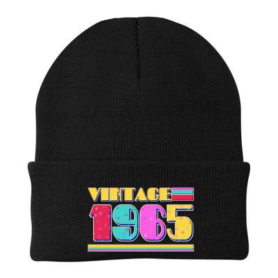Vintage 80s Colors 1965 60th Birthday Beanie