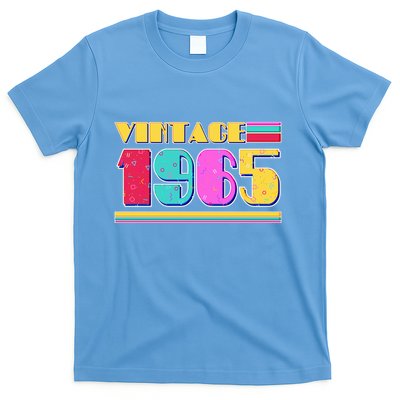 Vintage 80s Colors 1965 60th Birthday T-Shirt