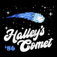 Vintage 80S HalleyS Comet Retro Space Lover Distressed Daily Commute Backpack