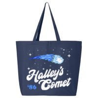 Vintage 80S HalleyS Comet Retro Space Lover Distressed 25L Jumbo Tote