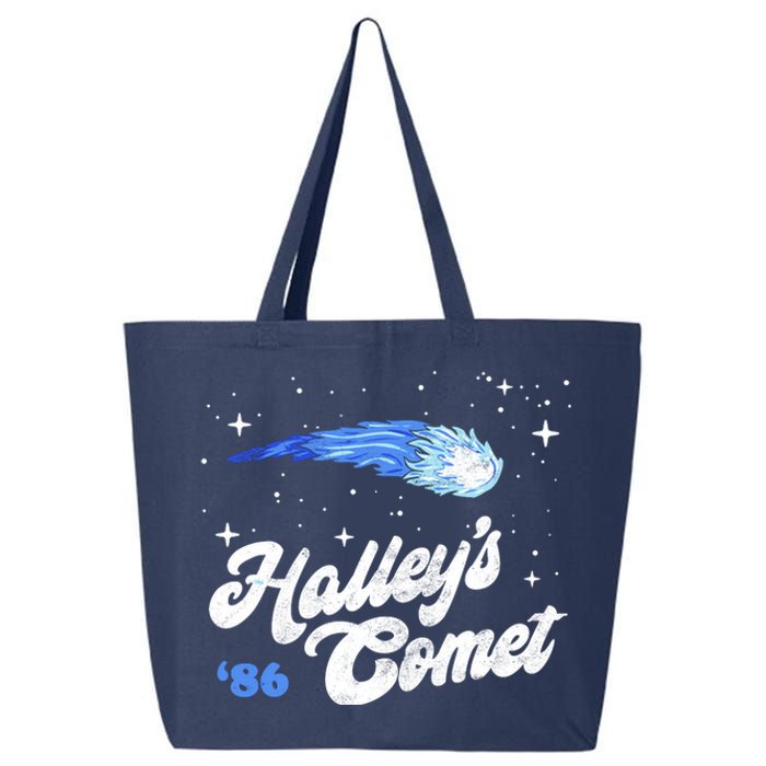 Vintage 80S HalleyS Comet Retro Space Lover Distressed 25L Jumbo Tote