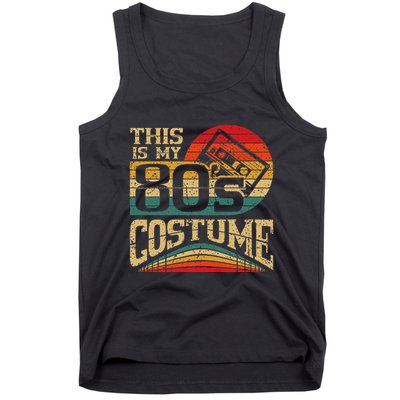 Vintage 80s Outfit This Is My 80S Costume Party Tank Top