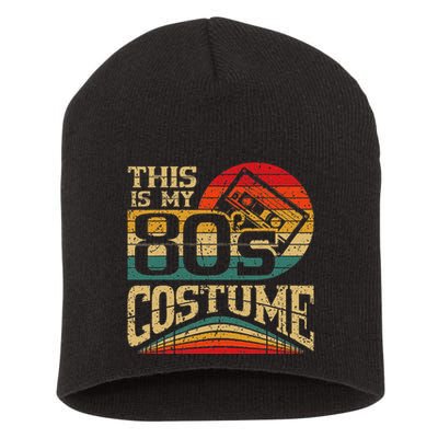 Vintage 80s Outfit This Is My 80S Costume Party Short Acrylic Beanie