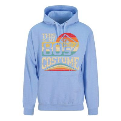 Vintage 80s Outfit Wo  This Is My 80's Costume Party Unisex Surf Hoodie