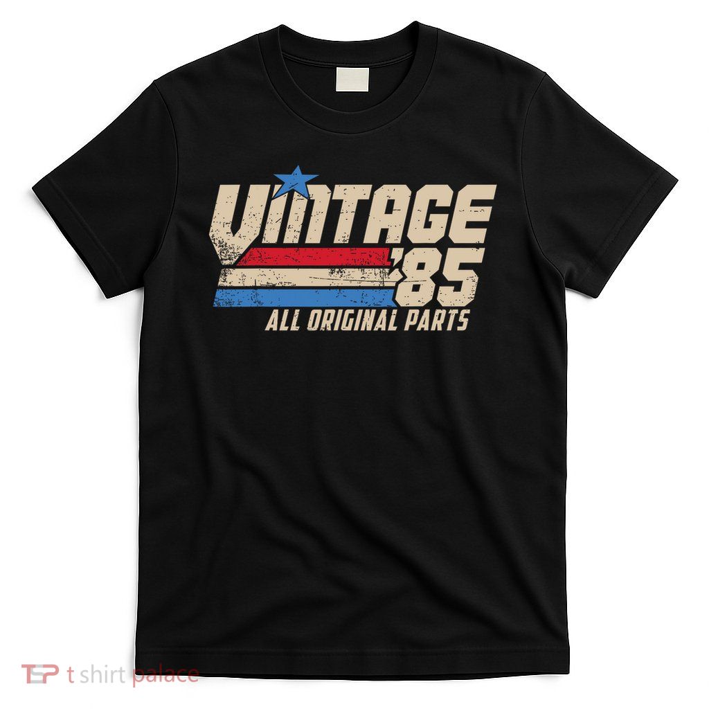 Vintage '85 Retro 40th Birthday Top For Men 1985 Dad Usa 40 T-Shirt