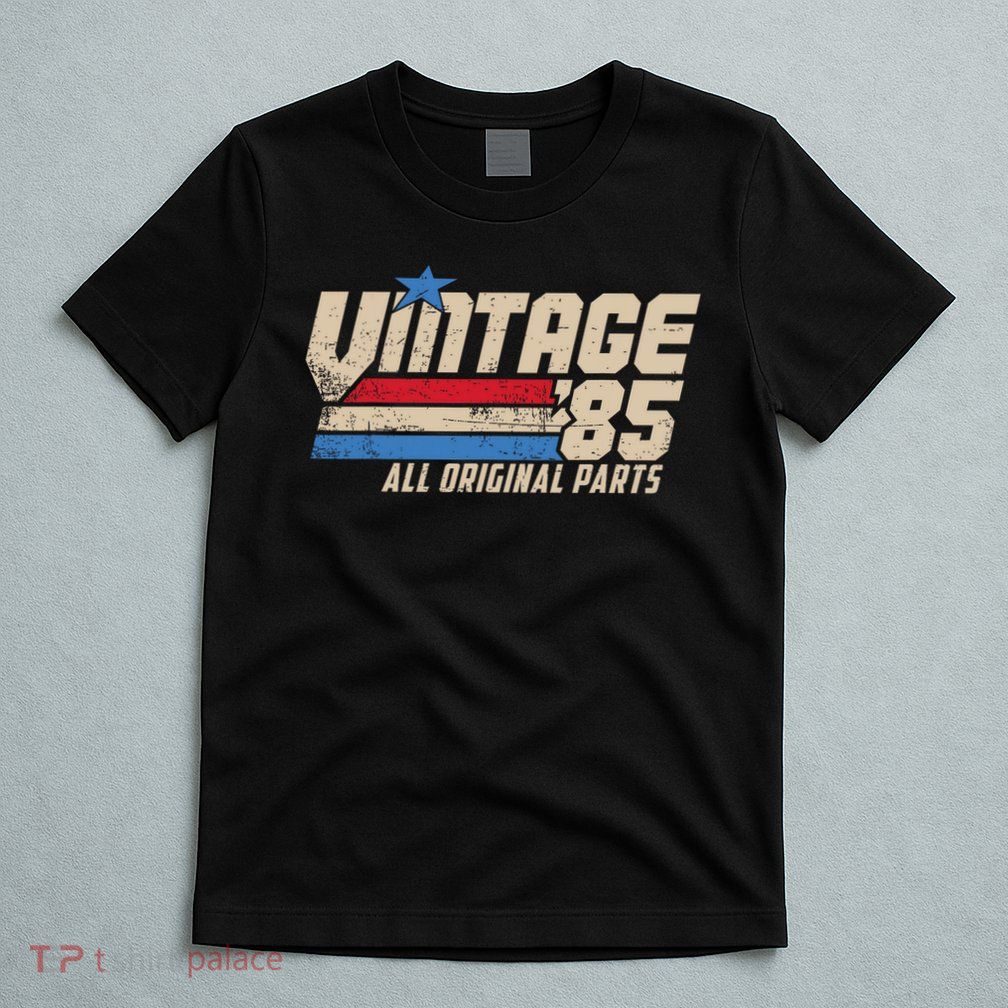Vintage '85 Retro 40th Birthday Top For Men 1985 Dad Usa 40 T-Shirt