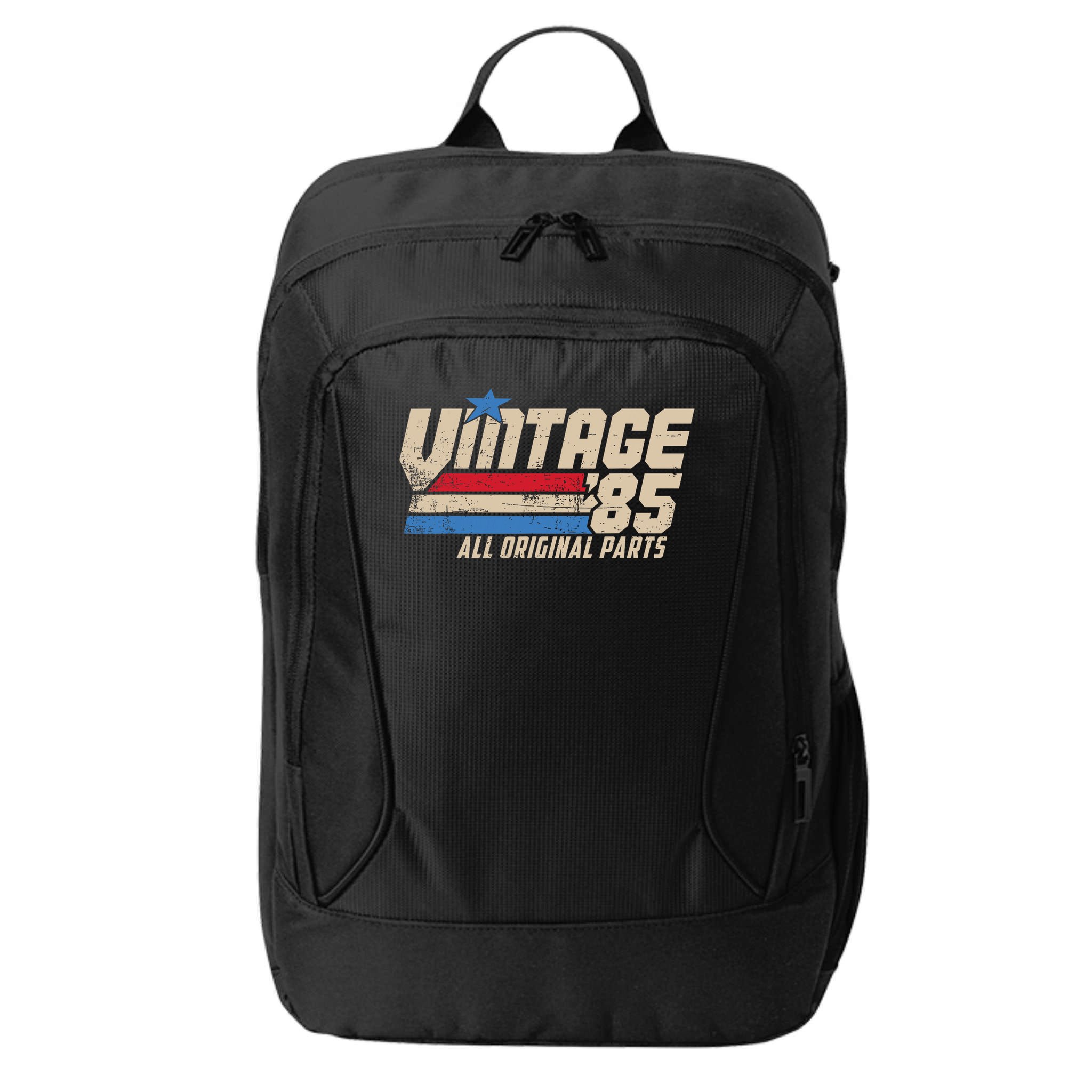 Vintage '85 Retro 40th Birthday Top For Men 1985 Dad Usa 40 City Backpack