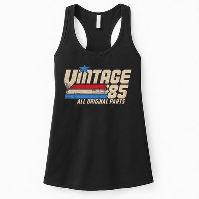 Vintage '85 Retro 40th Birthday Top For Men 1985 Dad Usa 40 Womens Tank Top