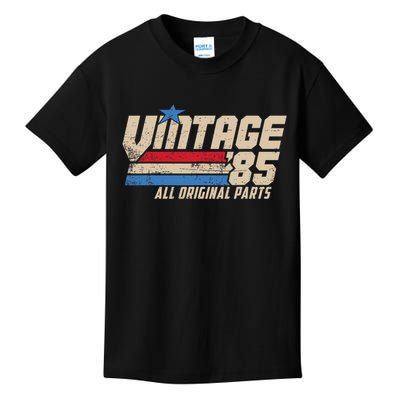 Vintage '85 Retro 40th Birthday Top For Men 1985 Dad Usa 40 Kids T-Shirt