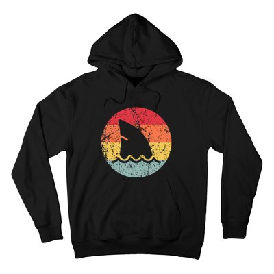 Ventage 80s Shark Clothes Shark Party Hoodie