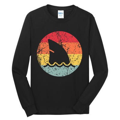 Ventage 80s Shark Clothes Shark Party Tall Long Sleeve T-Shirt