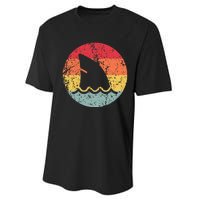 Ventage 80s Shark Clothes Shark Party Performance Sprint T-Shirt