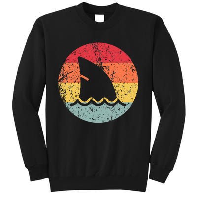 Ventage 80s Shark Clothes Shark Party Tall Sweatshirt