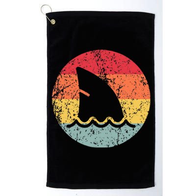 Ventage 80s Shark Clothes Shark Party Platinum Collection Golf Towel