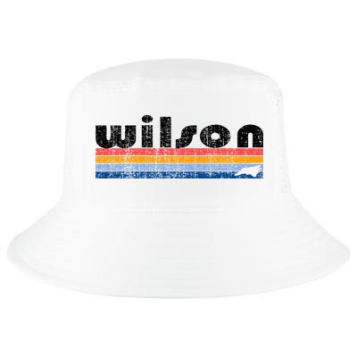 Vintage 80s Style Wilson Nc Cool Comfort Performance Bucket Hat
