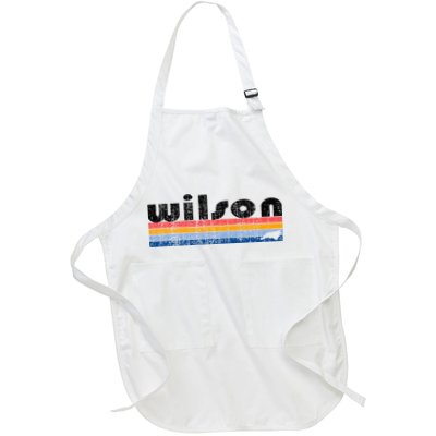 Vintage 80s Style Wilson Nc Apron