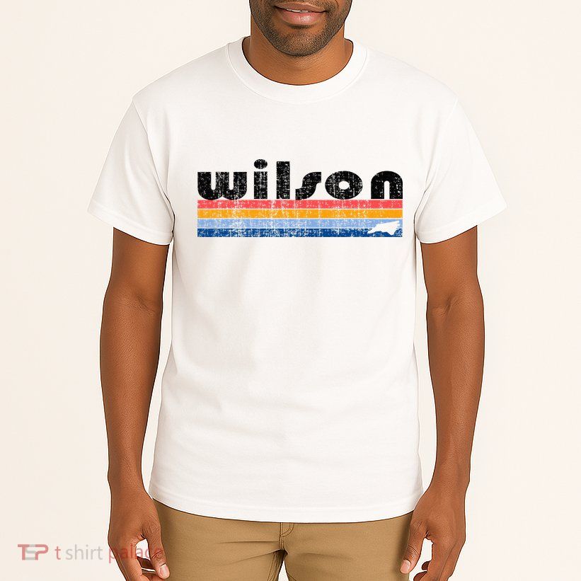 Vintage 80s Style Wilson Nc Tall T-Shirt