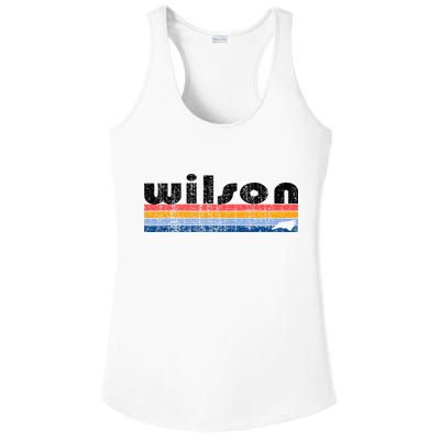 Vintage 80s Style Wilson Nc Ladies PosiCharge Competitor Racerback Tank
