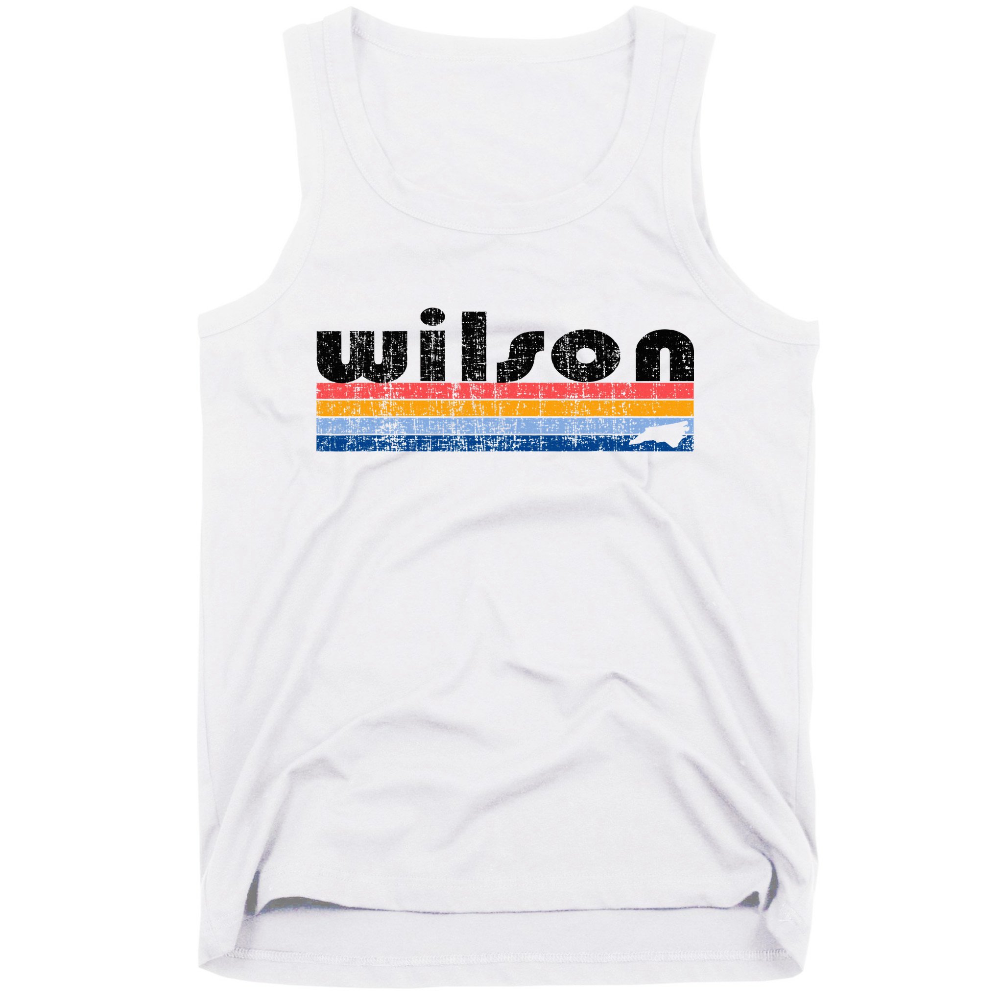 Vintage 80s Style Wilson Nc Tank Top