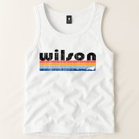 Vintage 80s Style Wilson Nc Tank Top