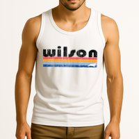 Vintage 80s Style Wilson Nc Tank Top