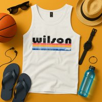 Vintage 80s Style Wilson Nc Tank Top