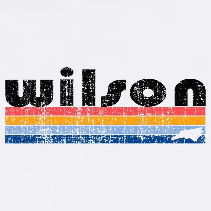 Vintage 80s Style Wilson Nc Toddler T-Shirt