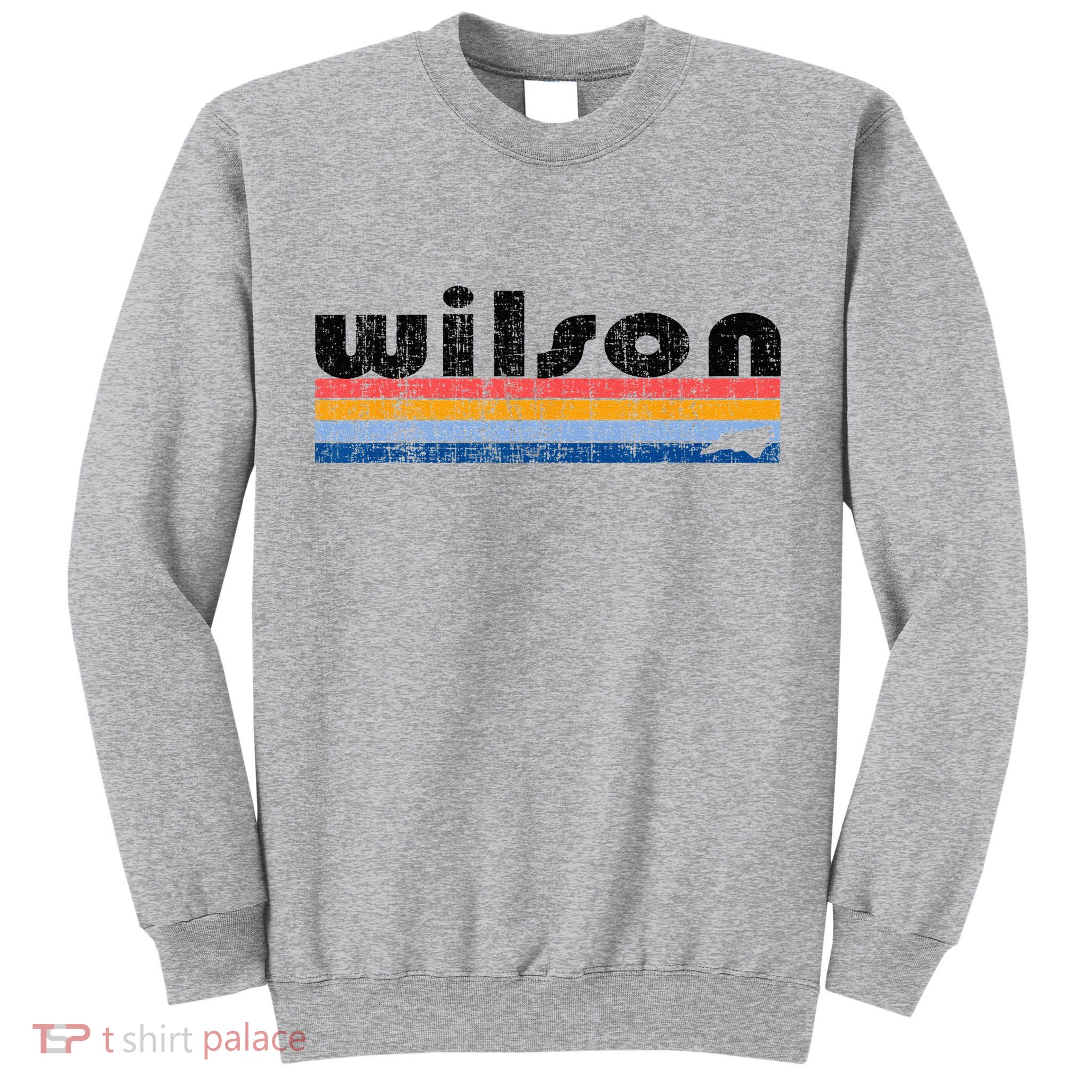 Vintage 80s Style Wilson NC Tall Sweatshirt