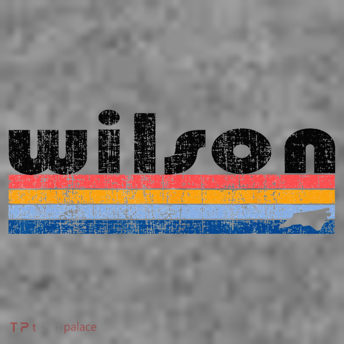 Vintage 80s Style Wilson NC Toddler Hoodie